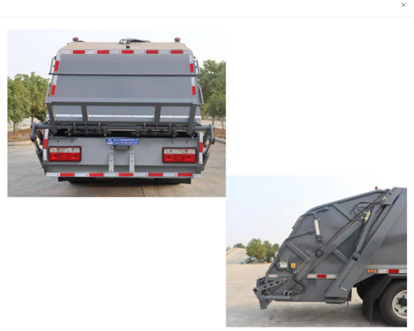 程力牌纯电动压缩式垃圾车