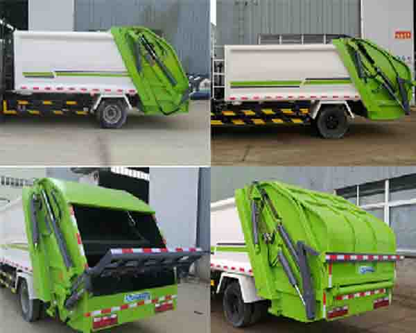 程力牌纯电动压缩式垃圾车