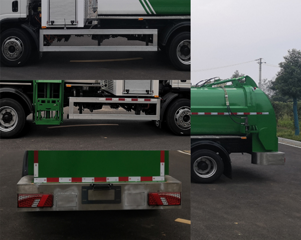 程力牌纯电动餐厨垃圾车