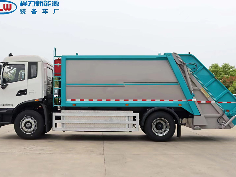 东风天锦12立方纯电动压缩垃圾车