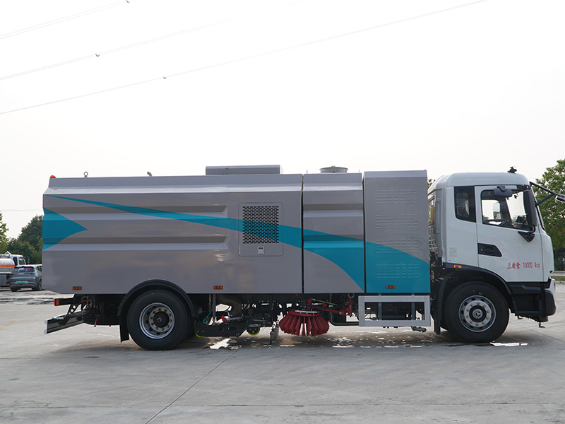 东风天锦8方水7方尘纯电动洗扫车