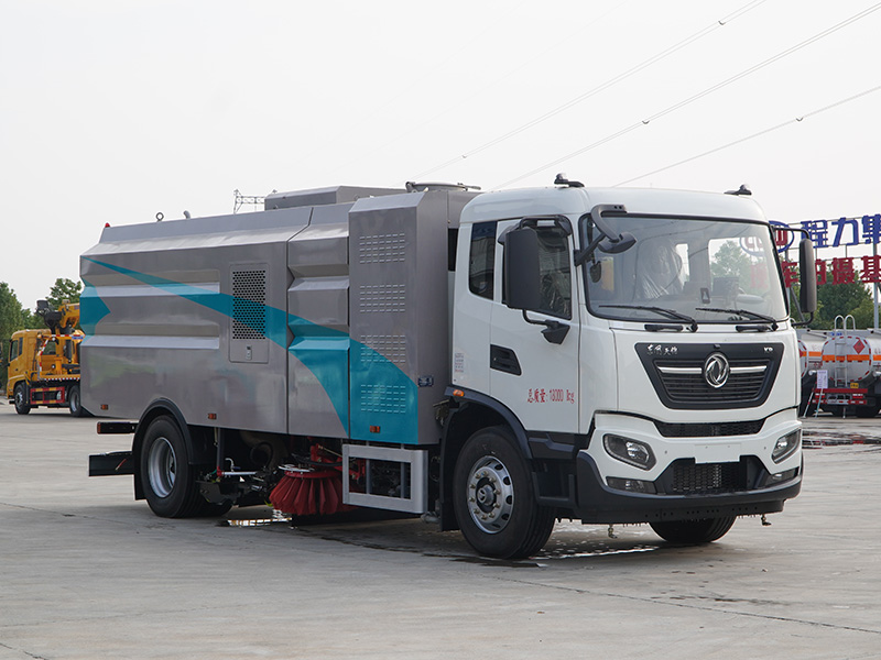 东风天锦8方水7方尘纯电动洗扫车