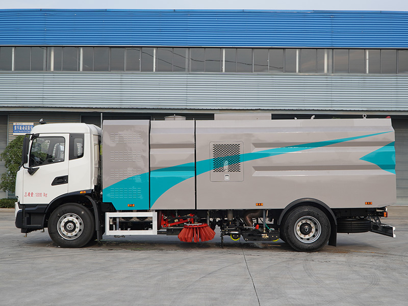 东风天锦8方水7方尘纯电动洗扫车