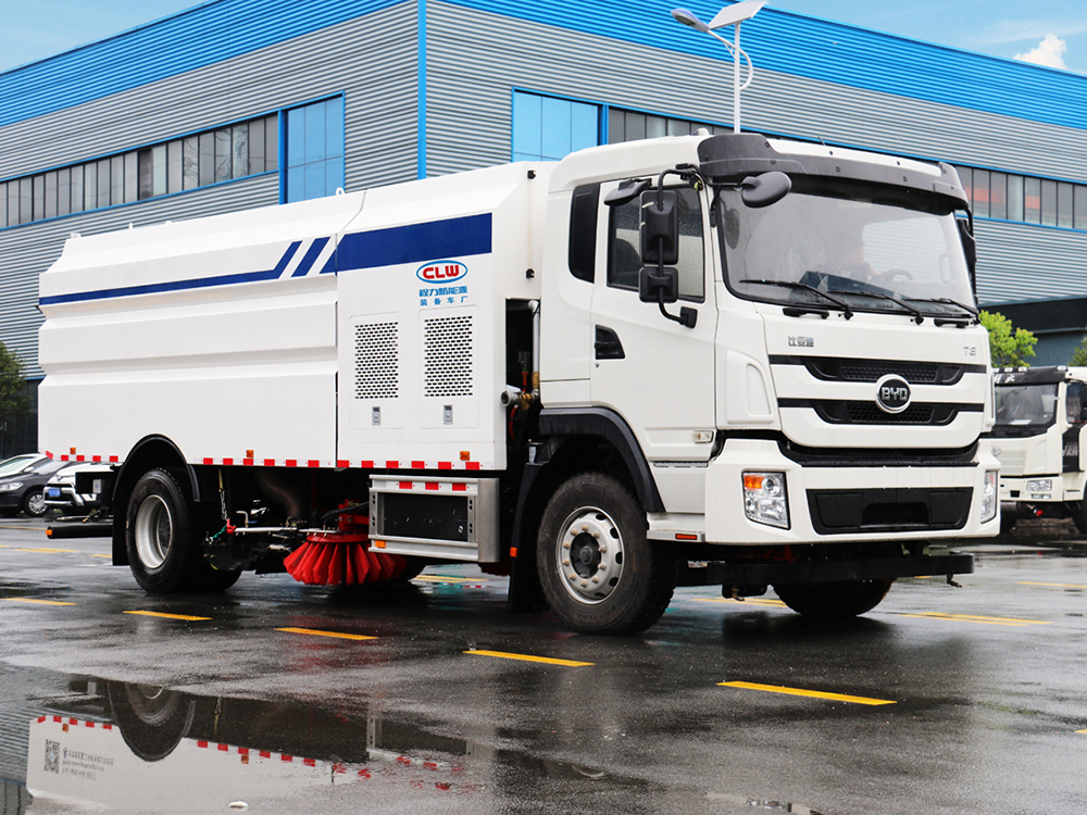 比亚迪纯电动洗扫车