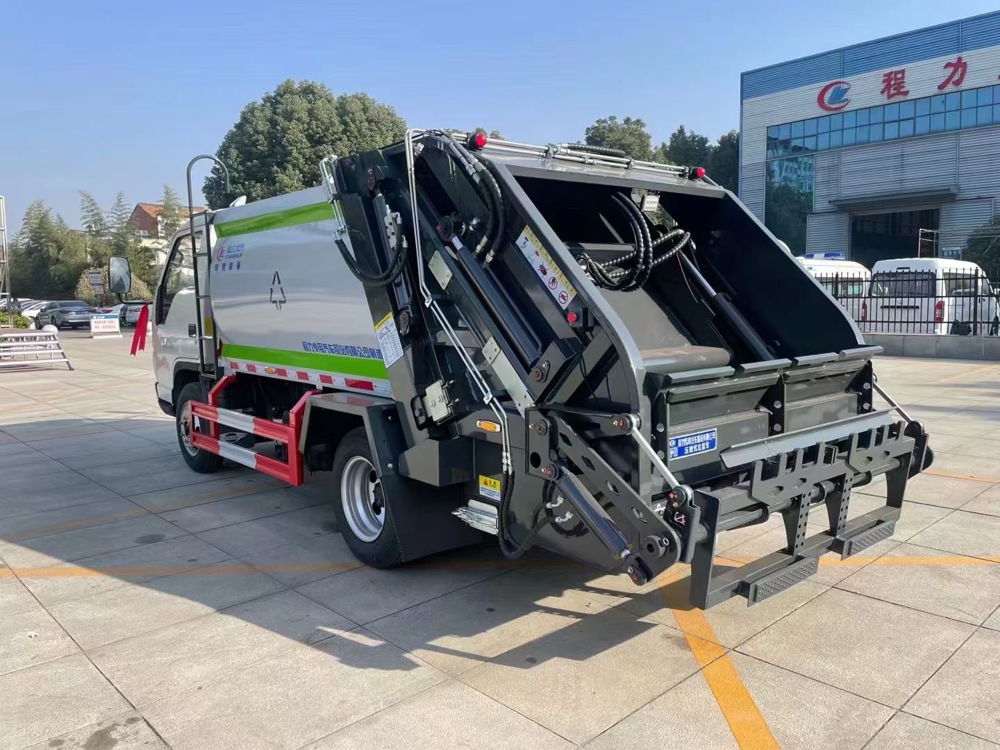 福田小卡4.5方压缩垃圾车